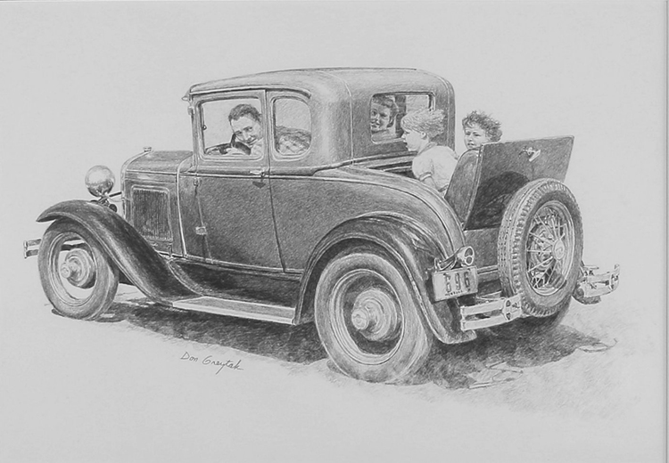 Sunday Drive in a Model A